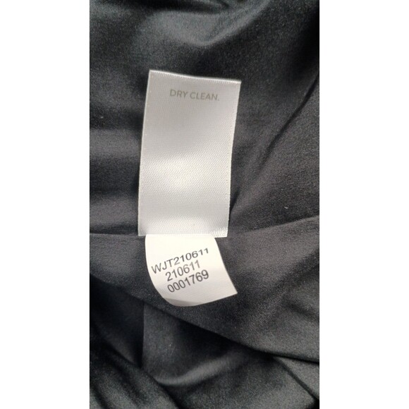 J Jill Buffalo Plaid Peacoat Wool Size Small Black & Red Winter Jacket Holiday - Picture 14 of 14